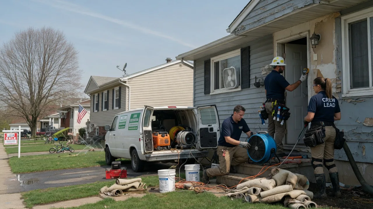 Flood Cleanup in Saint Petersburg, PA near me