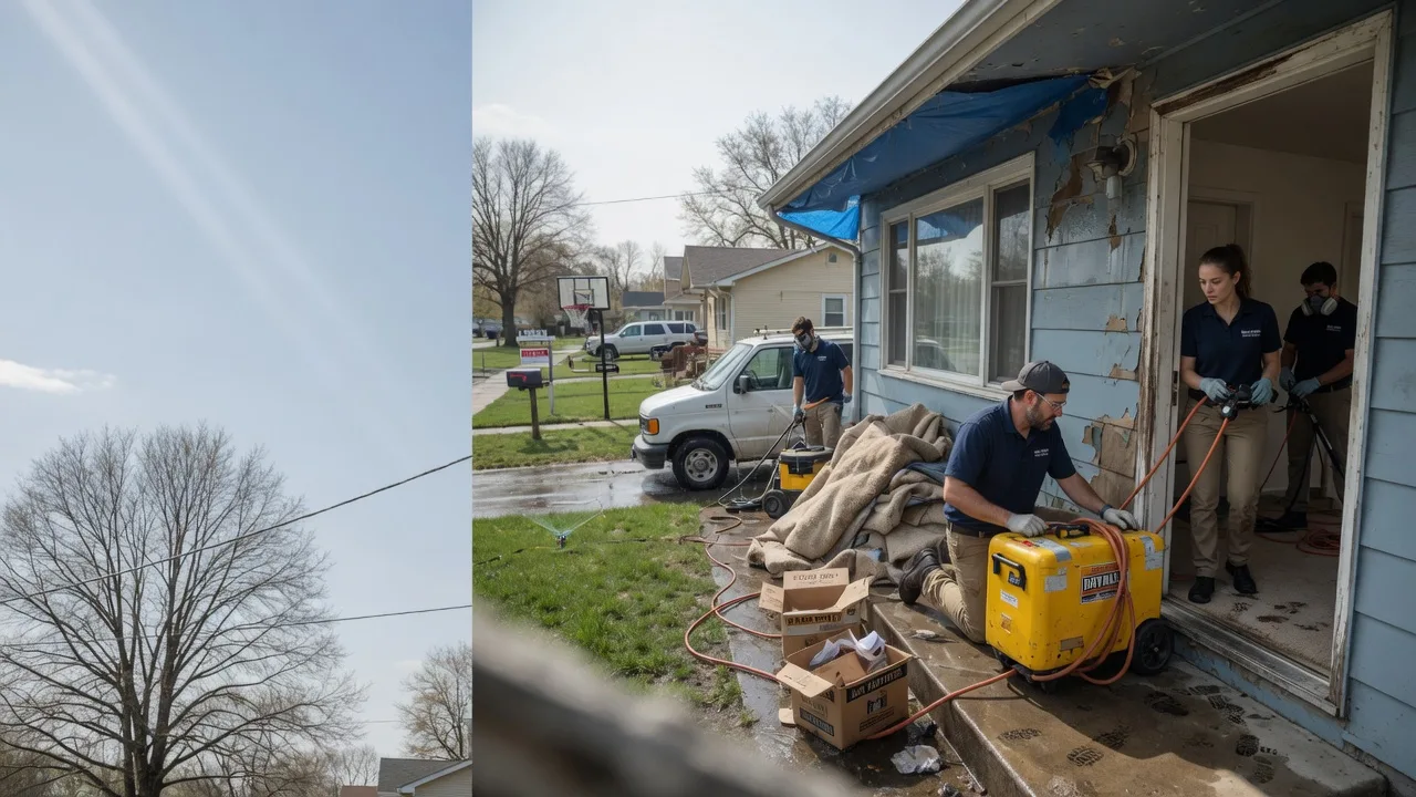 Basement Flood Cleanup in Saint Petersburg, PA near me